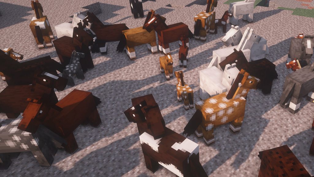 Breed Horses In Minecraft