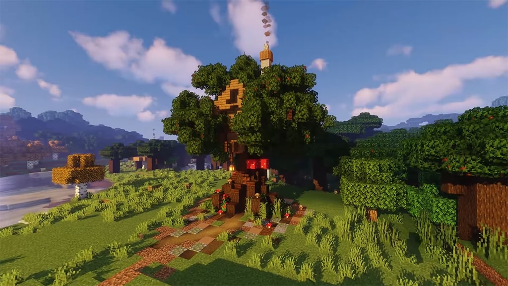 Minecraft Treehouse Build Ideas