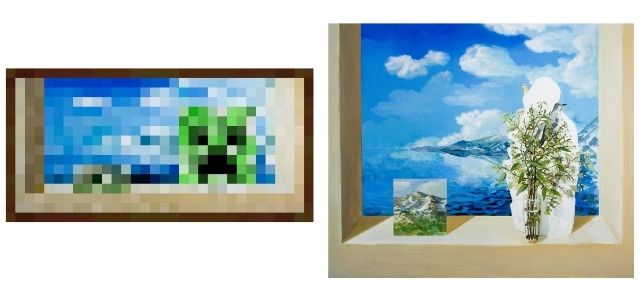 10 Best Minecraft Paintings And Their Real Life Variants ESportsLatest